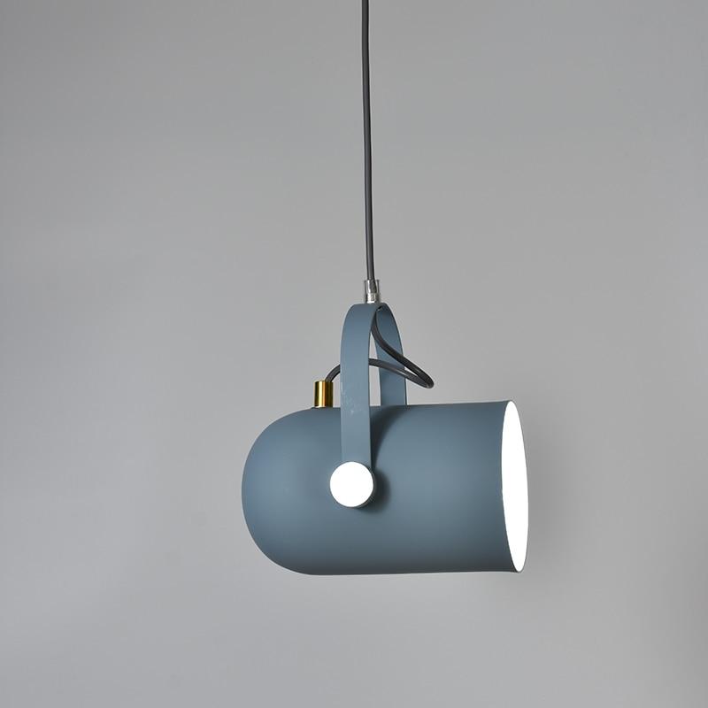 NovaNord Corner Drop Pendant Light In Metal Fixture Modern Nordic Style
