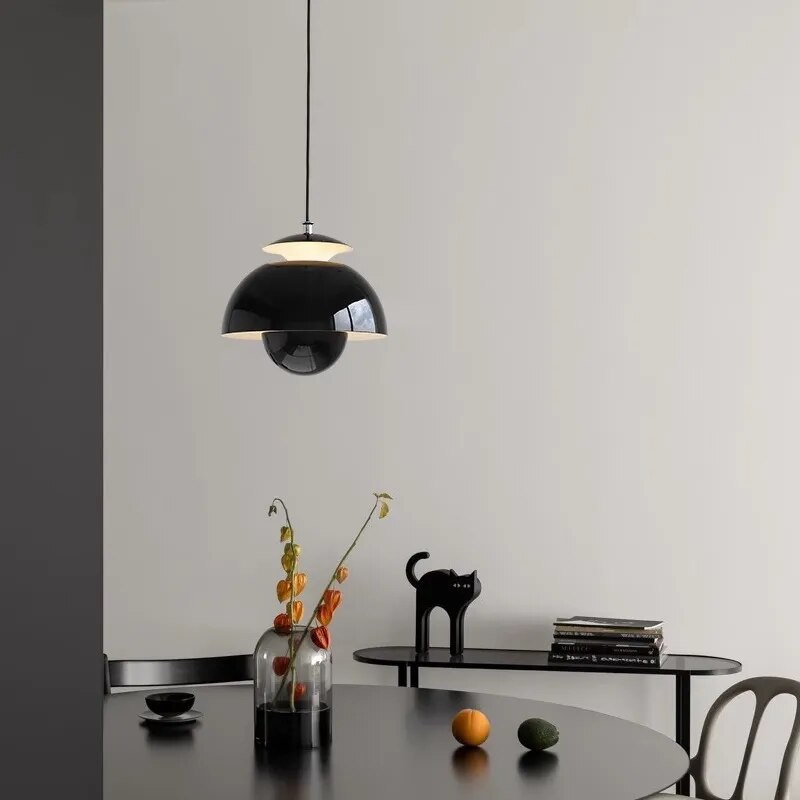 Lunora Nordic LED Pendant Light With Flower Bud Motif