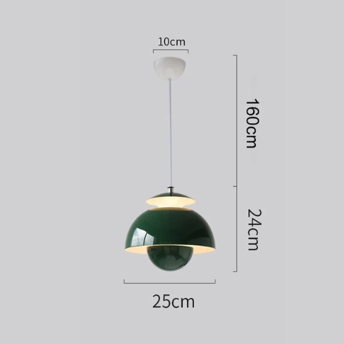 Lunora Nordic LED Pendant Light With Flower Bud Motif