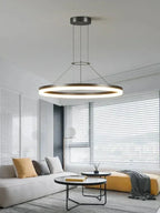 Aurion Slim Suspension Pendant Light Modern Ceiling Lamp for Living Areas