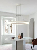 Aurion Slim Suspension Pendant Light Modern Ceiling Lamp for Living Areas