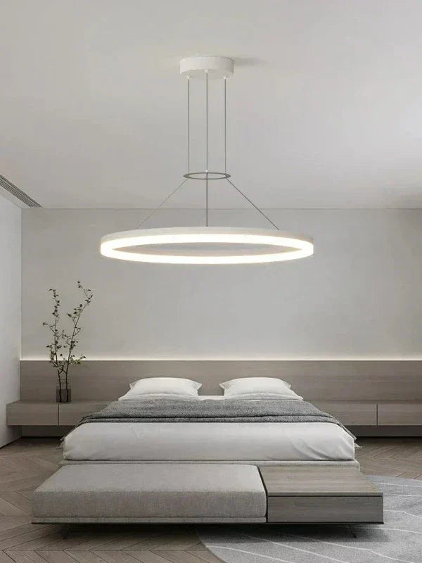 Aurion Slim Suspension Pendant Light Modern Ceiling Lamp for Living Areas