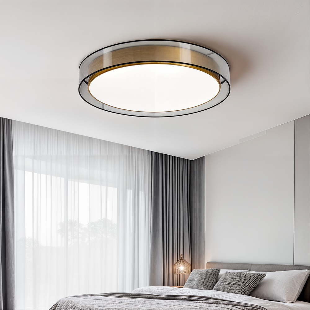 VelaNova Ceiling Lamp European Three Color Dimmable
