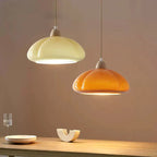AuroraVale Cream Pendant Light With Rustic Glow For Cozy Rooms