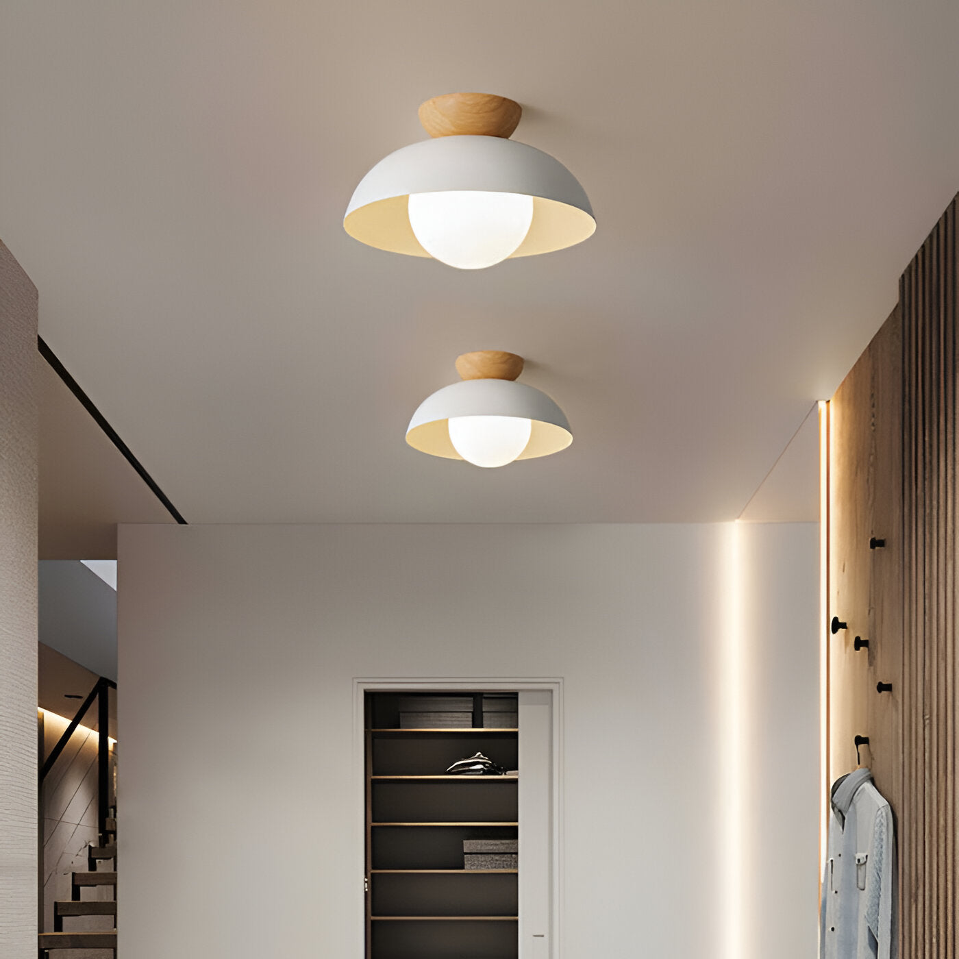 Lysa Nordic Minimalist LED Ceiling Lamp With Matte Glass