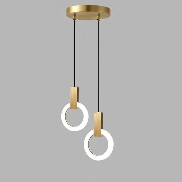 Liora Suspension LED Halo pour salles à manger et couloirs