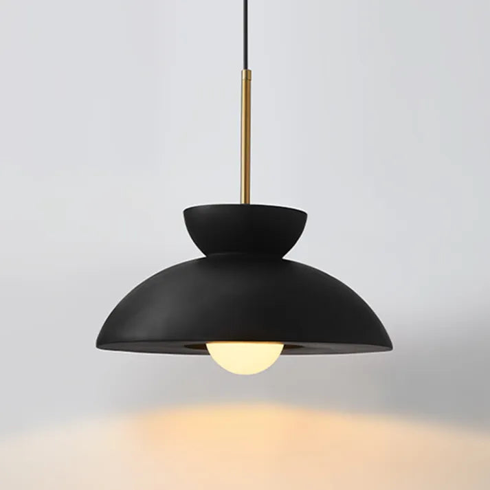 NovaLuxe Nordic Minimalist Pendant Light With Metal And Resin