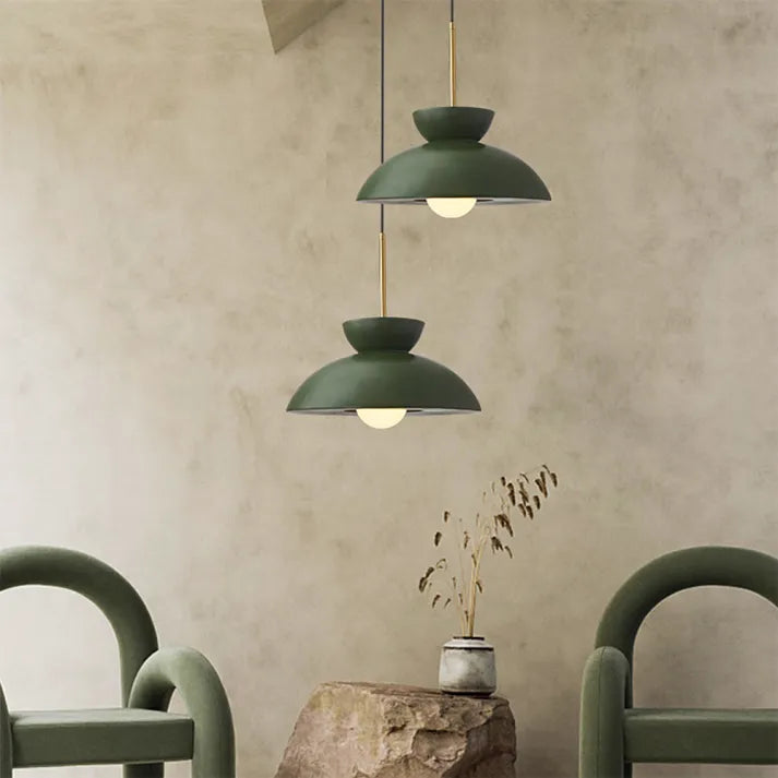 NovaLuxe Nordic Minimalist Pendant Light With Metal And Resin