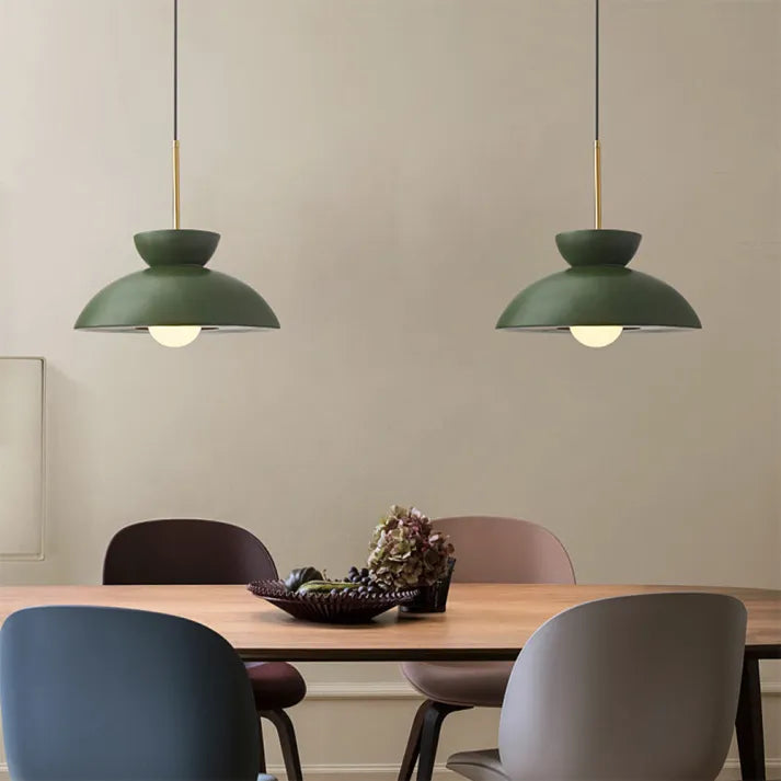 NovaLuxe Nordic Minimalist Pendant Light With Metal And Resin