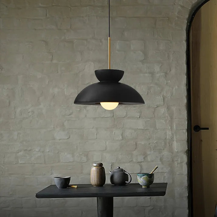NovaLuxe Nordic Minimalist Pendant Light With Metal And Resin