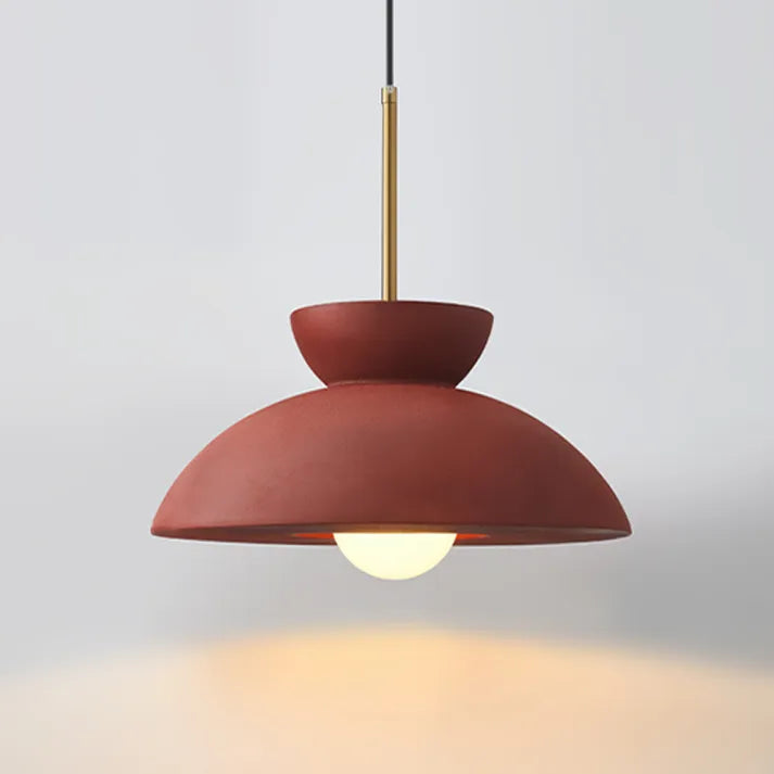 NovaLuxe Nordic Minimalist Pendant Light With Metal And Resin