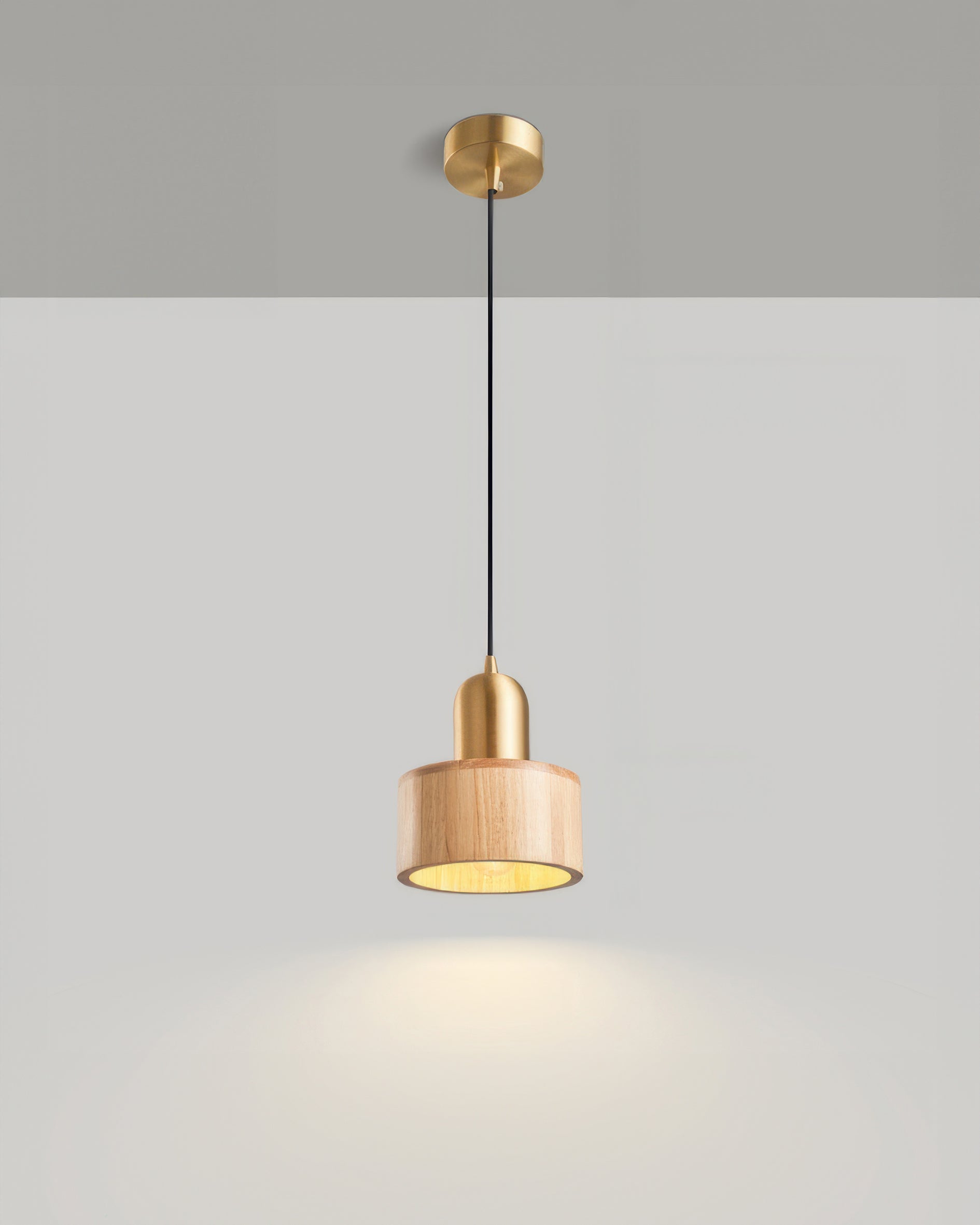 Kurai Cylinder Pendant Light Japanese Inspired Minimalist Ceiling Fixture