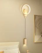 Kairoa Nordic Wood Grain Wall Lamp With Japanese Influence For Cozy Ambience