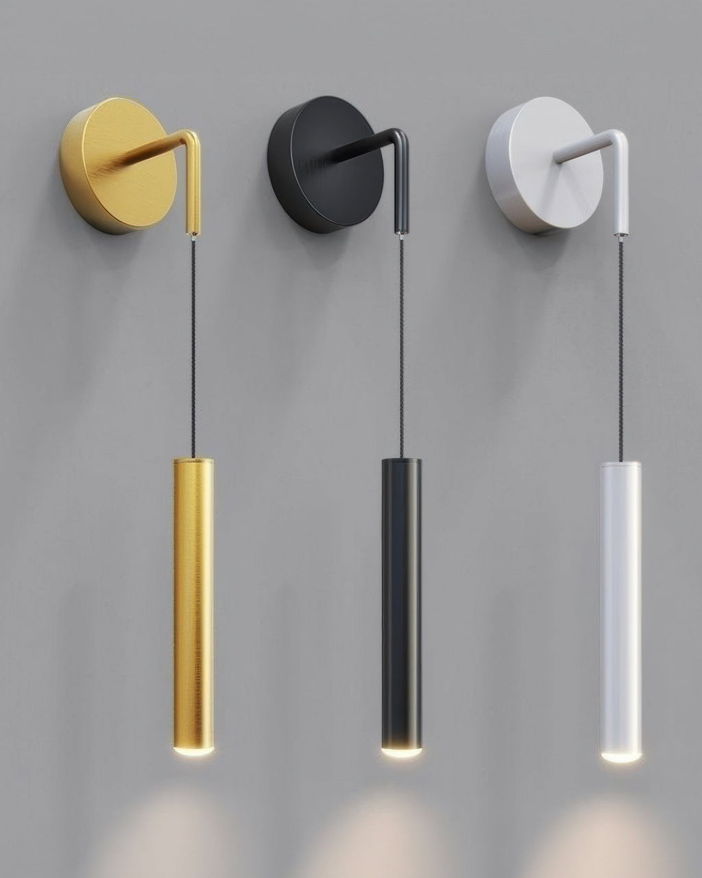 LumaCore Modern Cylinder LED Wall Sconce For Hallways Bedrooms And Living Areas