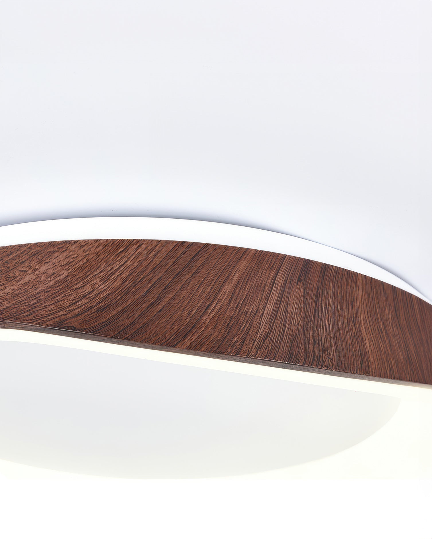 Solvren Nordic Wood Grain LED Ceiling Light For Living Rooms And Bedrooms