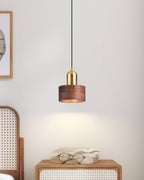 Kurai Cylinder Pendant Light Japanese Inspired Minimalist Ceiling Fixture