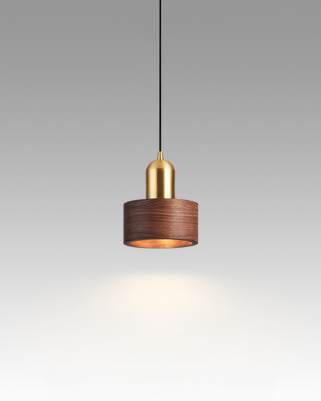 Kurai Cylinder Pendant Light Japanese Inspired Minimalist Ceiling Fixture