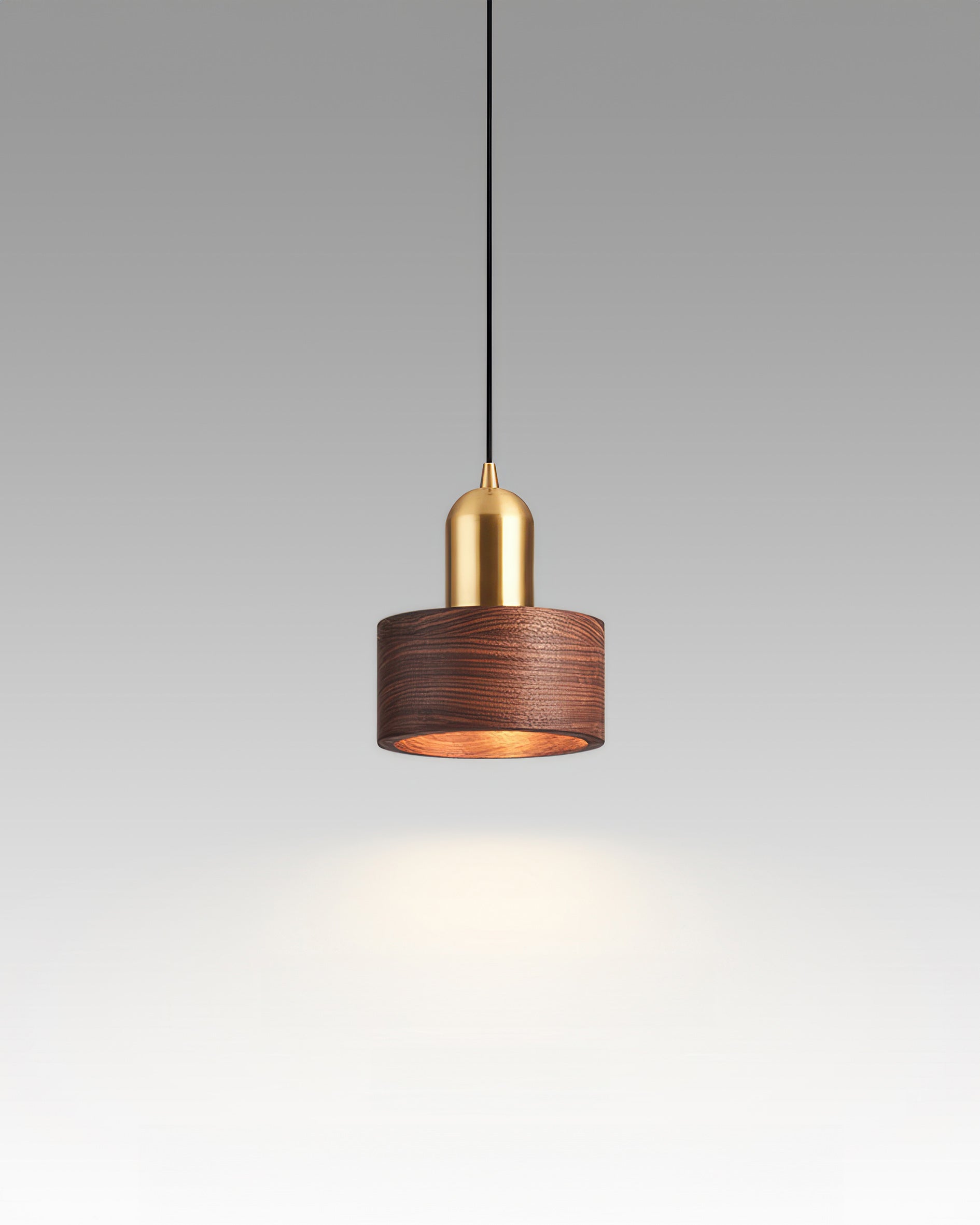 Kurai Cylinder Pendant Light Japanese Inspired Minimalist Ceiling Fixture