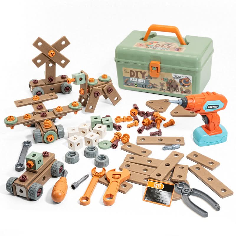 Set di attrezzi ApexCraft da 100 pezzi per bambini creativi dai 3 anni in su