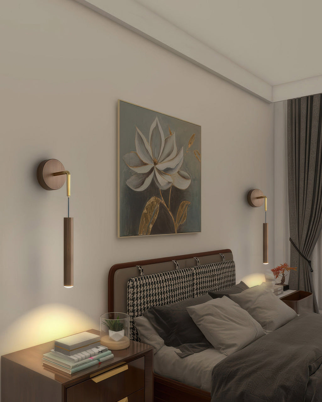 LumaCore Modern Cylinder LED Wall Sconce For Hallways Bedrooms And Living Areas