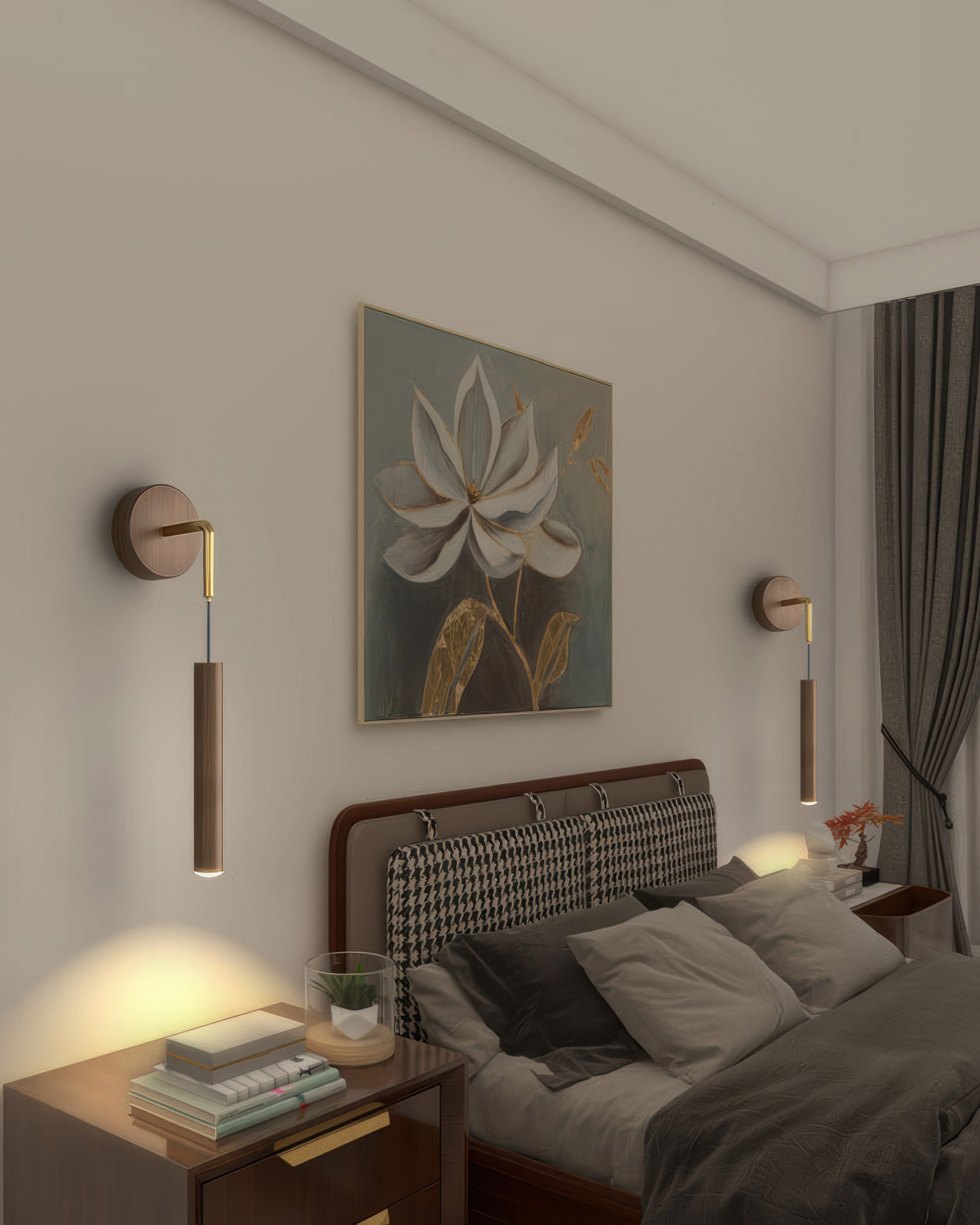 LumaCore Modern Cylinder LED Wall Sconce For Hallways Bedrooms And Living Areas