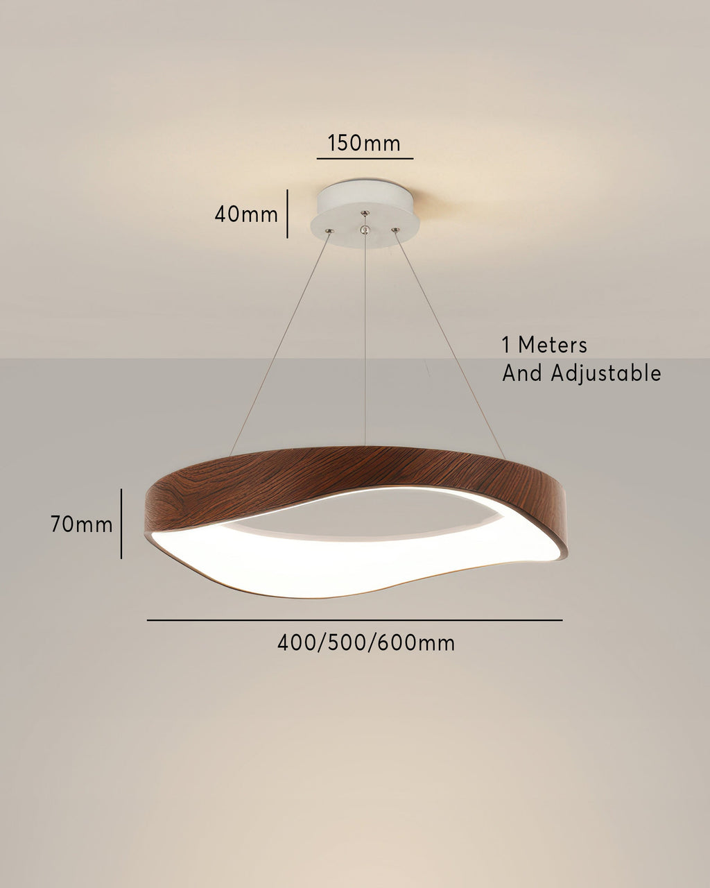 AstraHalo Ring LED Pendant Light For Modern Interiors