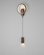 Kairoa Nordic Wood Grain Wall Lamp With Japanese Influence For Cozy Ambience