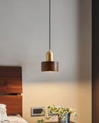Kurai Cylinder Pendant Light Japanese Inspired Minimalist Ceiling Fixture