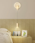 Kairoa Nordic Wood Grain Wall Lamp With Japanese Influence For Cozy Ambience