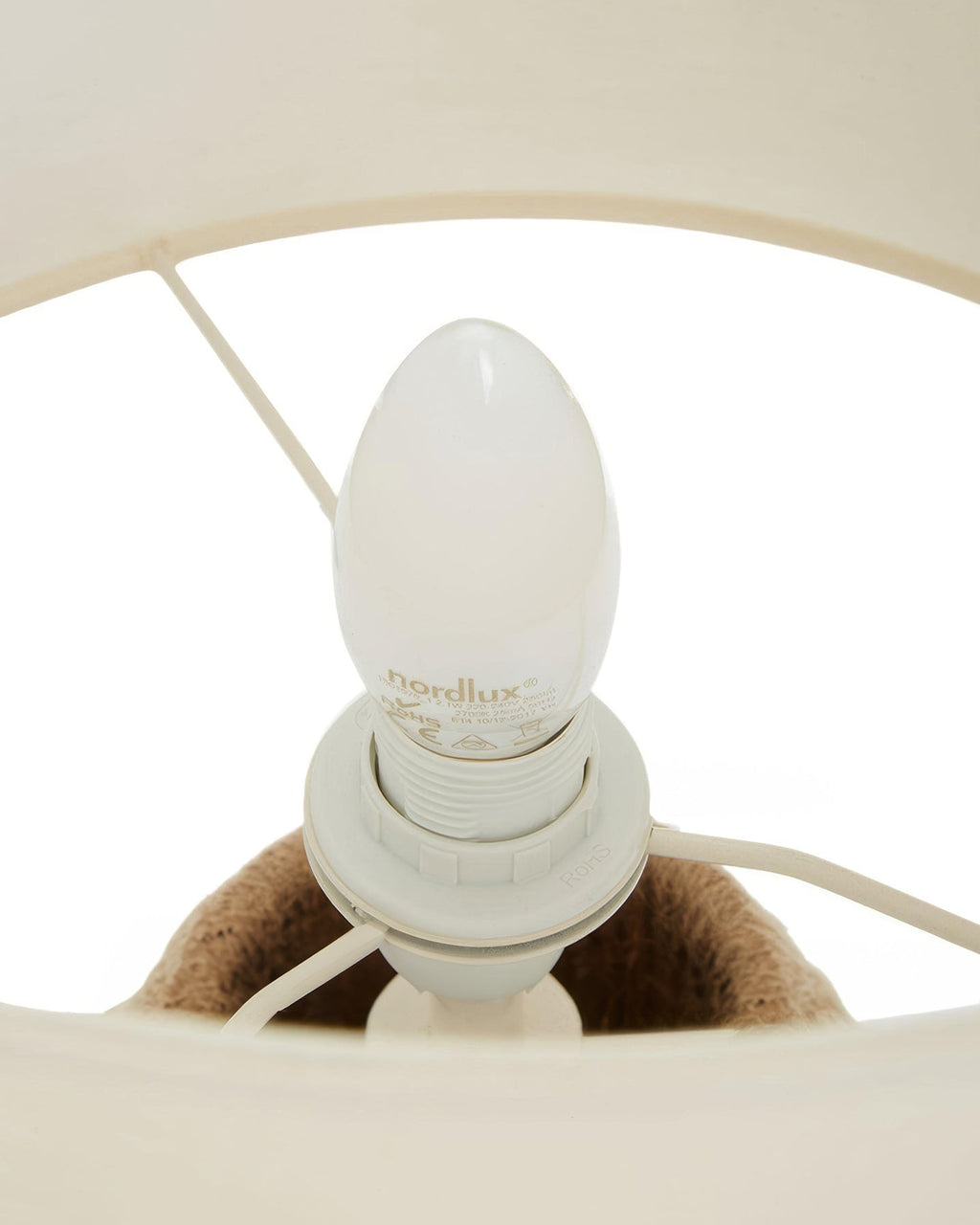 Kairo Handwoven Hemp Desk Lamp With Eco Conscious Weave