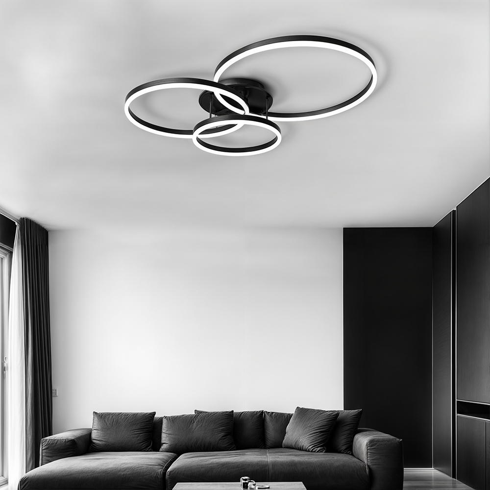 Aurelia LED Ceiling Lamp With Dimmable Finish For Areas