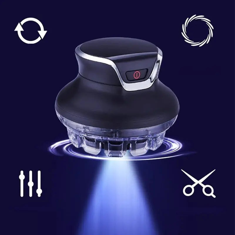 Cordless Hair Clipper With USB C Rechargeable Battery And LED Display