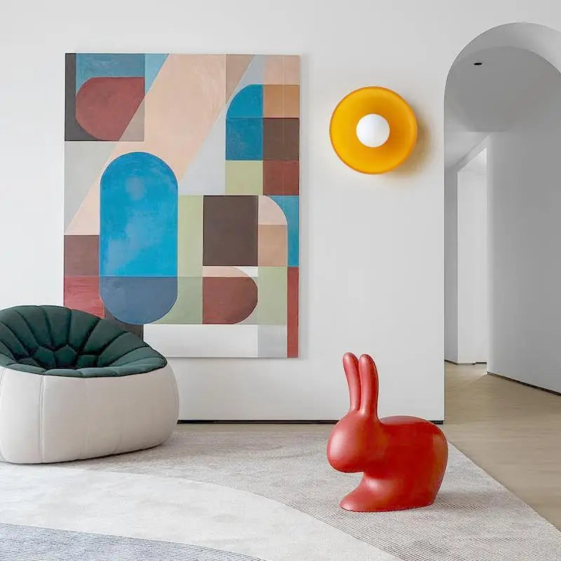 Liora Nordic Glass Wall Lamps Colorful Accent Lighting