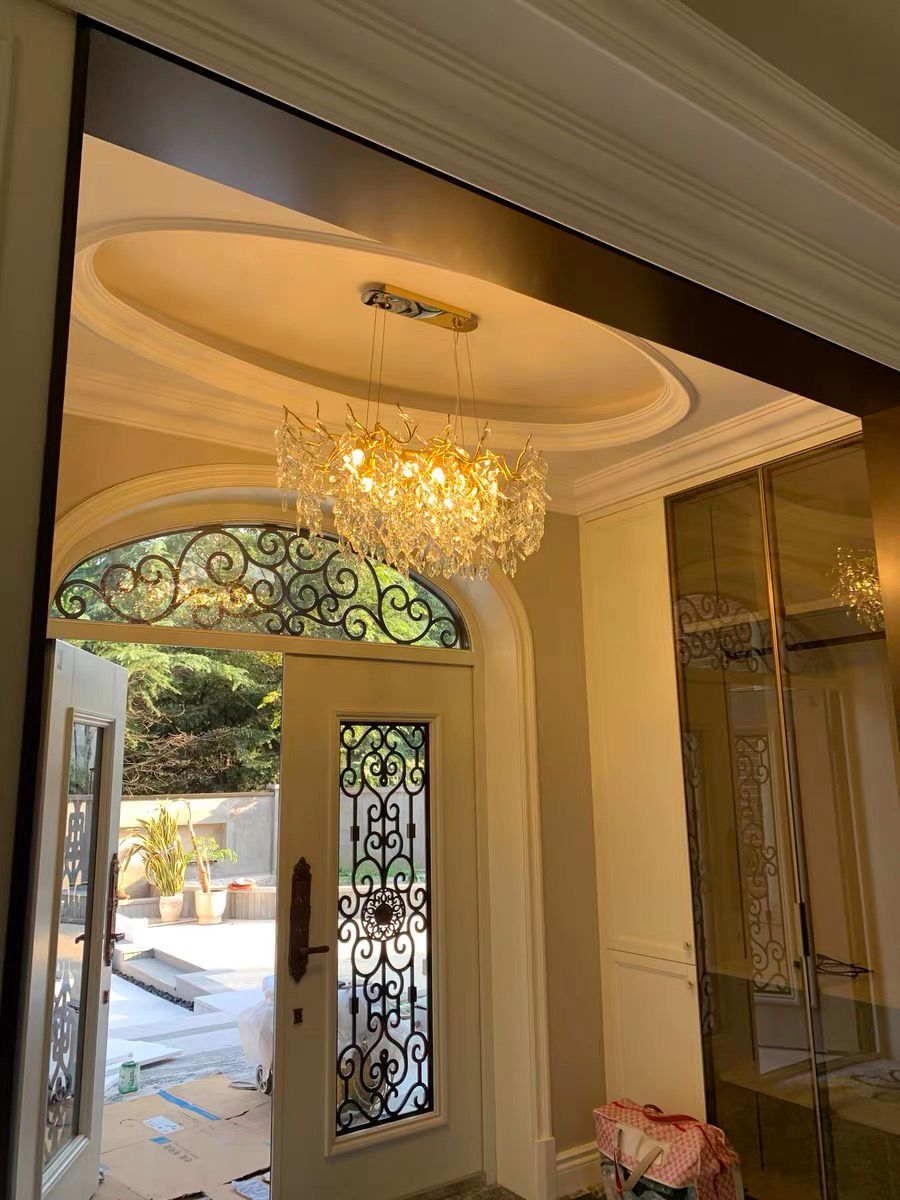 French Style Branch Crystal Chandelier For Modern Homes