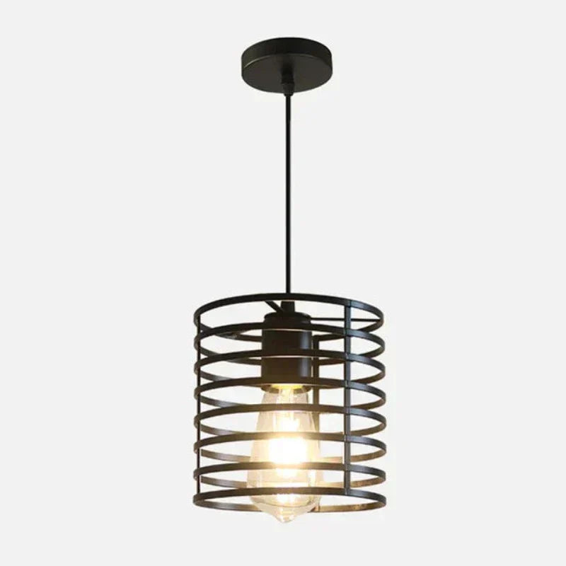 AuroraNook Vintage-Inspired Retro Pendant Ceiling Light