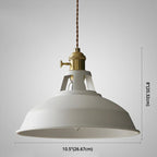 Aurelia Industrial Retro Pendant Light With Adjustable Chain