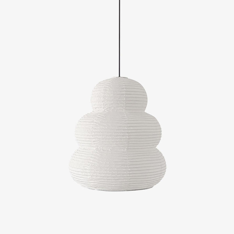 Silvara Mulberry Paper Pendant Light With Soft Glow