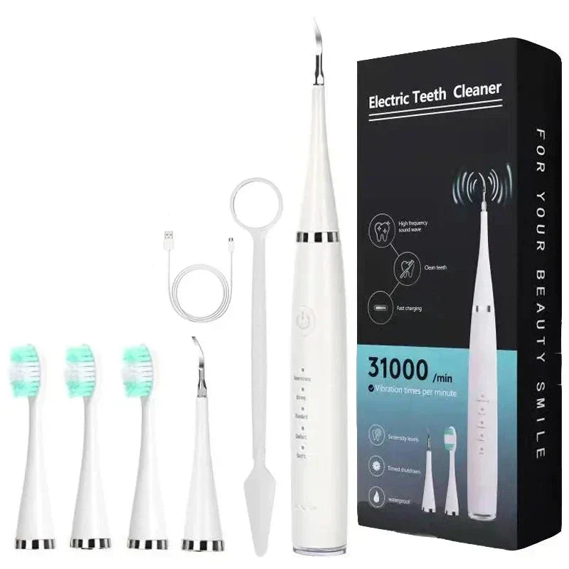 PearlWave Limpa-Dentes Sónico Portátil e Removedor de Manchas