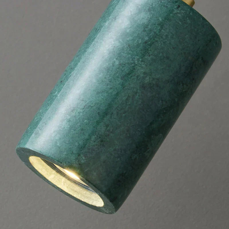 Kirrea Minimalistyczna lampa wisząca LED z marmuru do użytku domowego