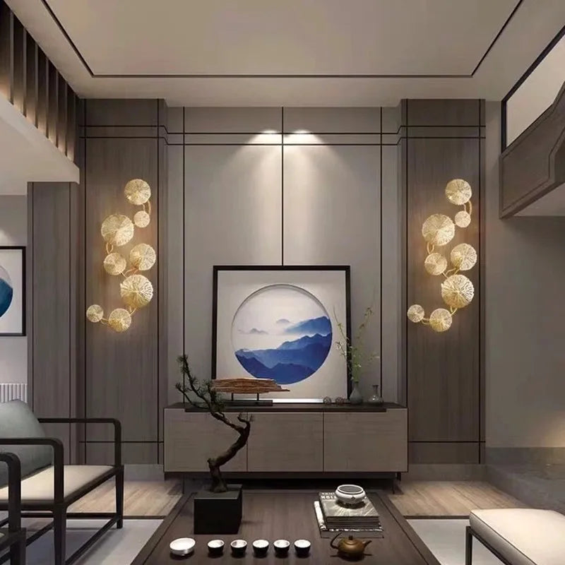 SylvaLeaf Lotus Leaf Wall Lamp Modern Ambient LED Light