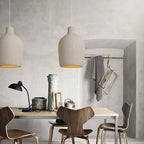 Aeris Wasabi Japandi Pendant Lights With Warm Glow