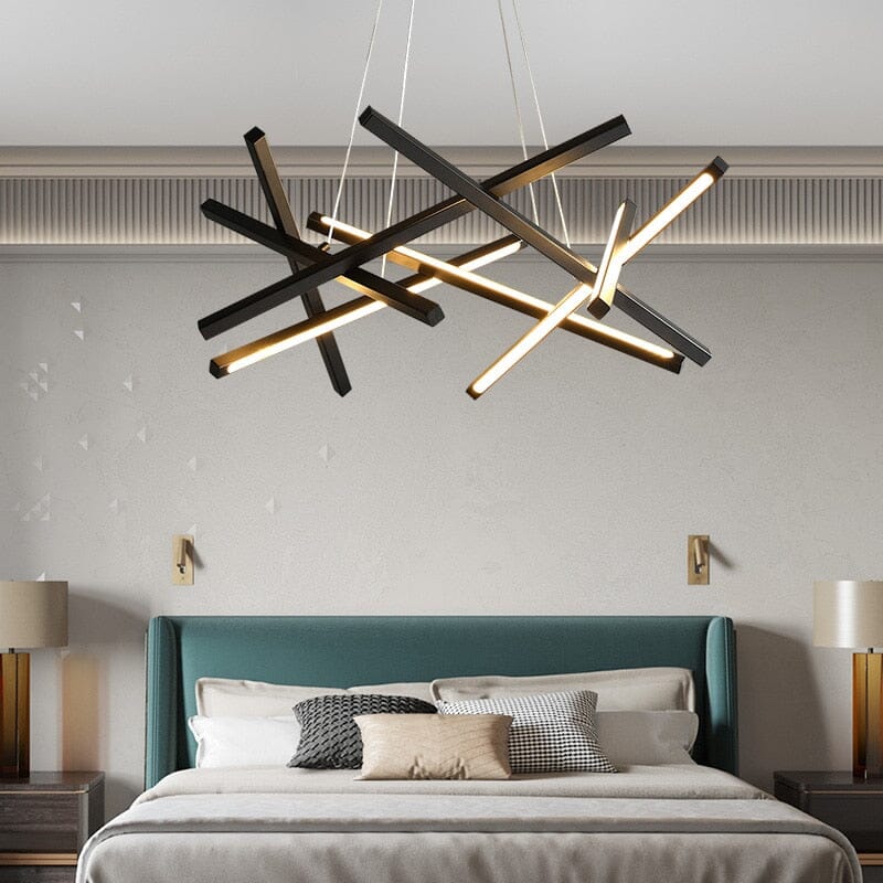 NovaQuell Sputnik Chandelier With Soft LED Ambiance