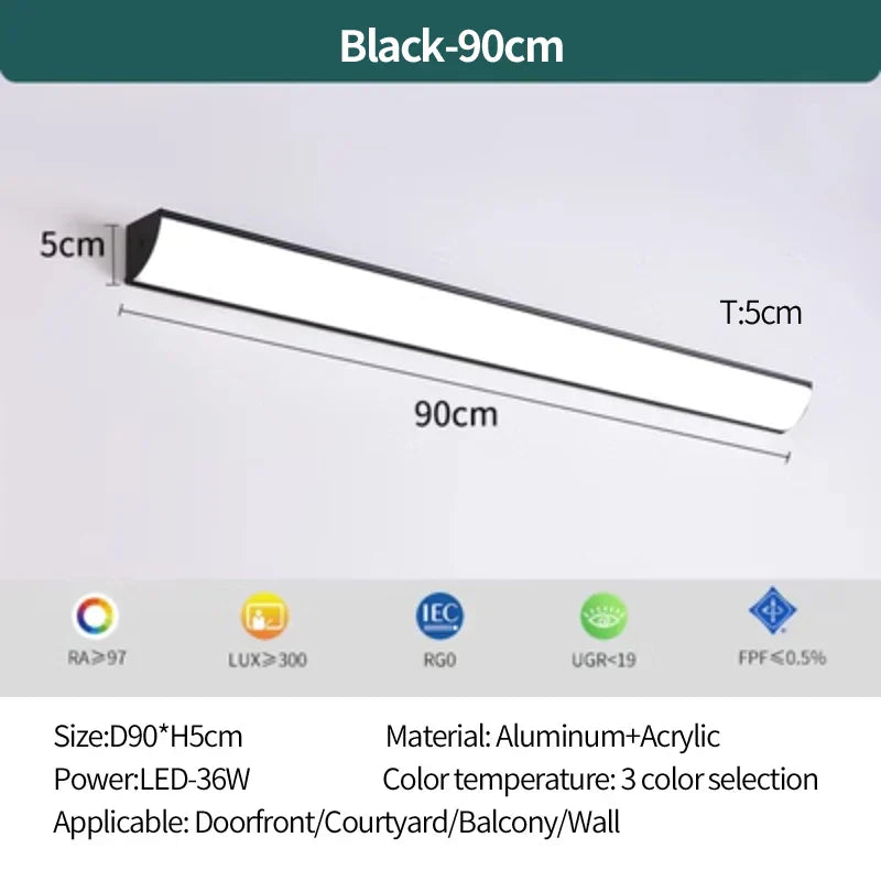 Astraea Outdoor Wall Lamp Rust Resistant LED Light Durable