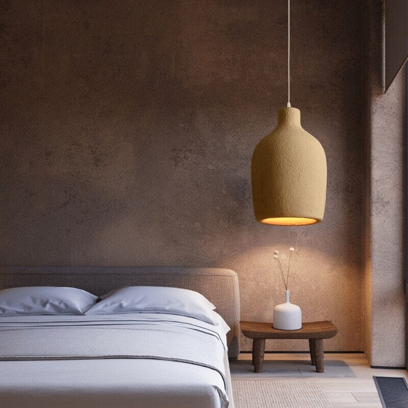Aeris Wasabi Japandi Pendant Lights With Warm Glow