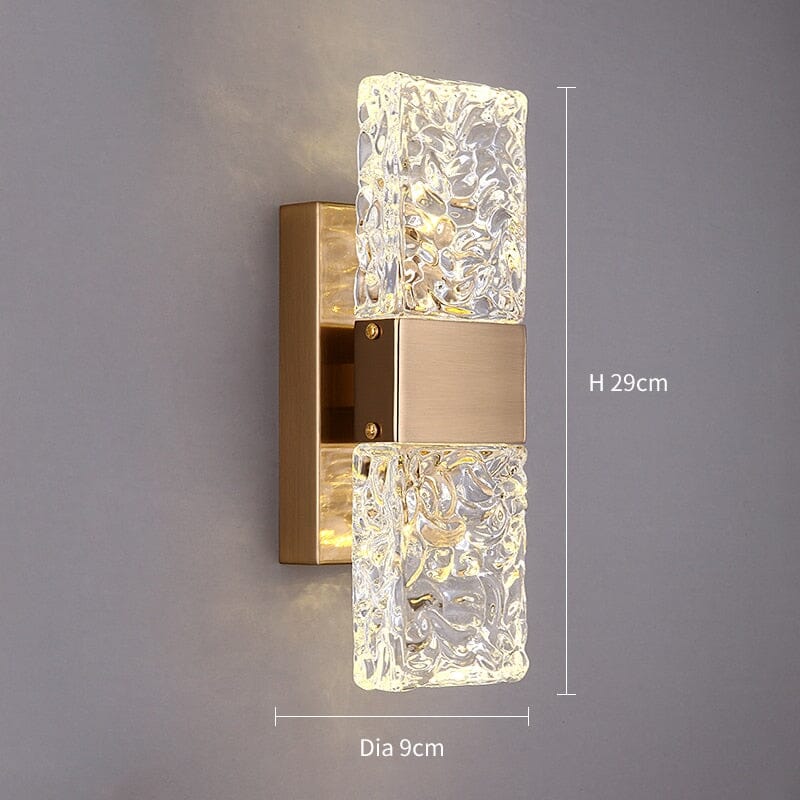 Aurelia Crest Wall Lamp Ambient Handcrafted Lighting