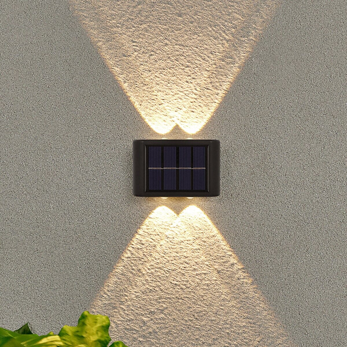 SolaraGlow Solar Wall Light for Outdoor Spaces and Gardens