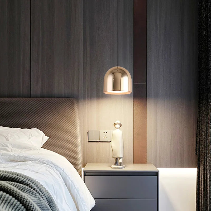 Candeeiro suspenso KairoLume Long Line em alumínio com brilho claro