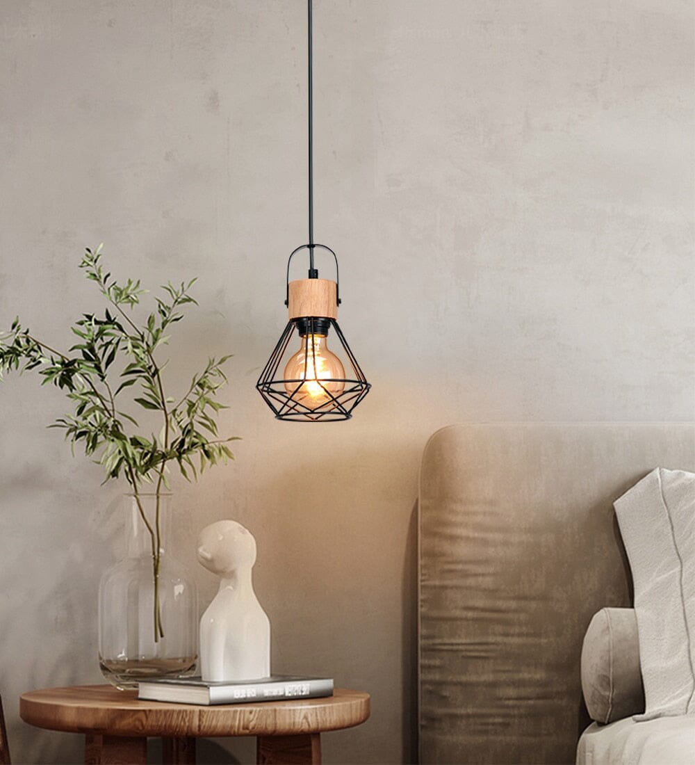 Nordic Solid Wood Pendant Lights For Natural Warmth