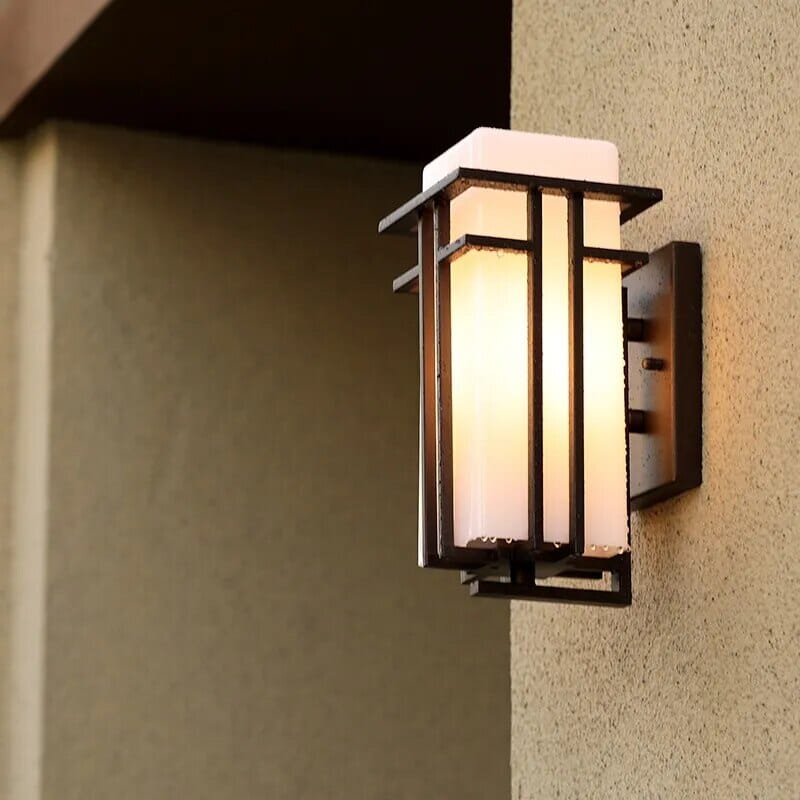 Quorra Aluminum Outdoor Wall Light with LED IP67 Waterproof