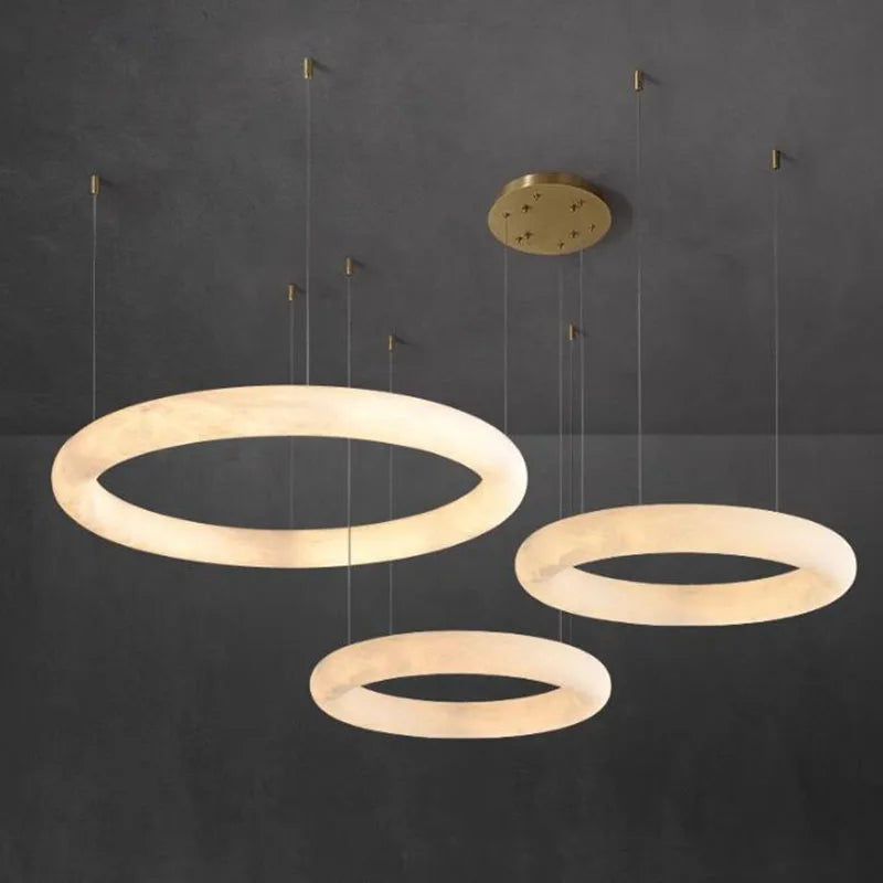 Aurelian réz függeszték spanyol márvány gömbbel